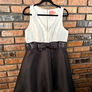 Kate Spade Black and White Formal Kids Dress